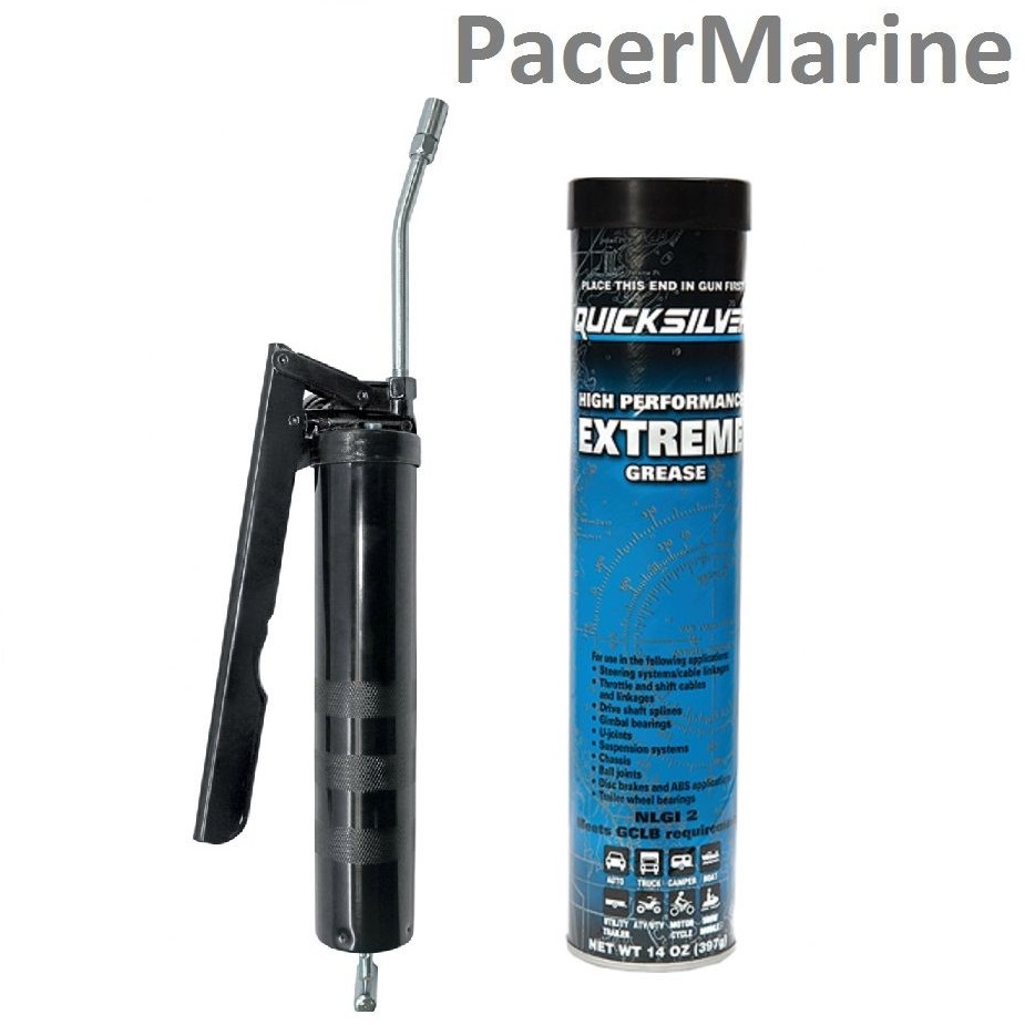 Quicksilver Extreme Marine Grease & Grease Gun Pacermarine