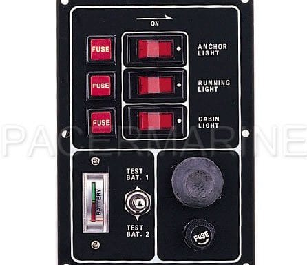 Marine Switch Panel Ft. Horn Button