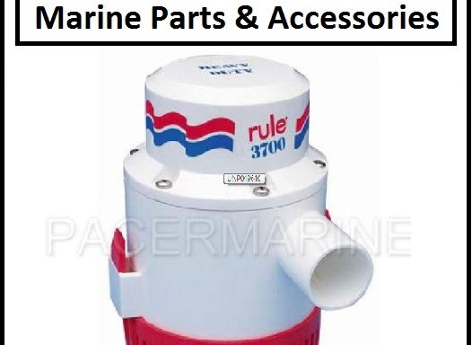 Rule 12V Heavy Duty Submersible Bilge Pump – 3700 GPH