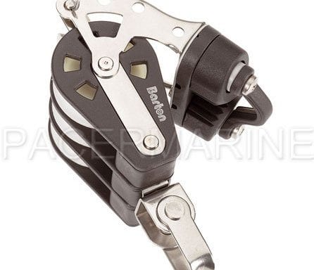 Barton Triple Swivel Cam Block + Becket 45mm