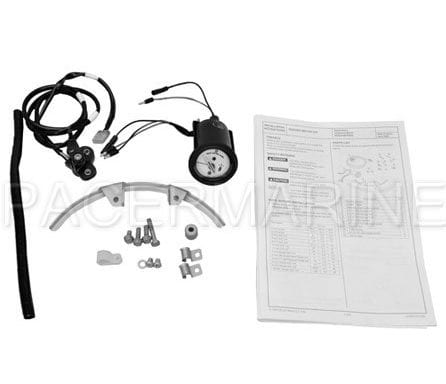 Honda Rudder Meter Guage – White