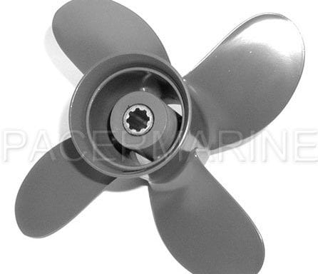 Honda Aluminium 4 Blade Propeller BF8D, BF10D, BF15D, BF20D