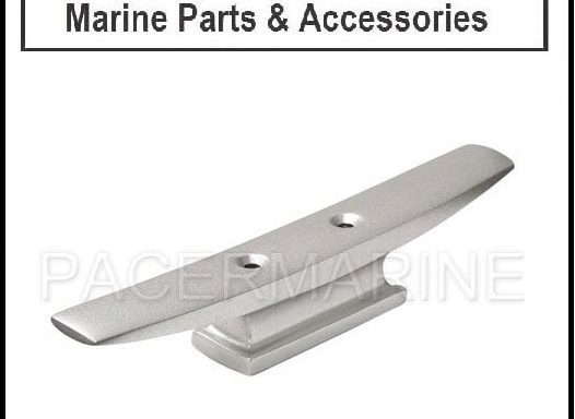 Aluminium Closed Base Deck Cleat 120mm Thru 152mm