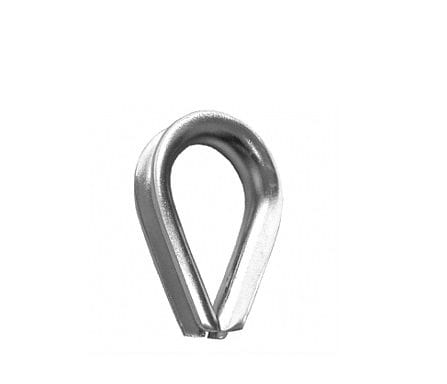 Galvanised Thimble Eye 6-24mm