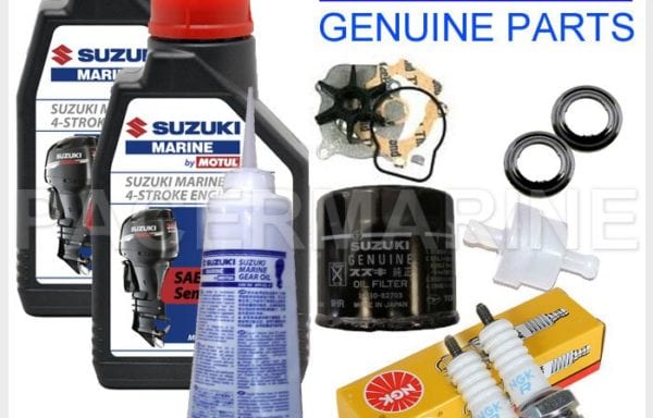 Suzuki Parts & Oil Service Kit – DF25 (2000-06)