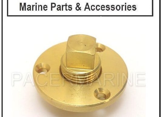 Brass Drain Bung & Socket – Screw Type 25mm