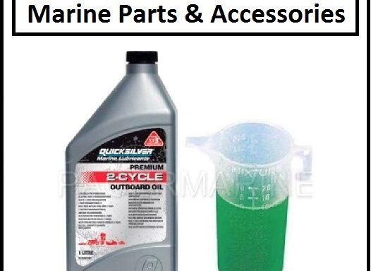 Quicksilver Premium 2-Cycle Outboard Oil 1L + Oil Jug