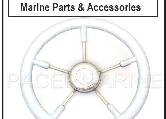 Steering Wheel – White