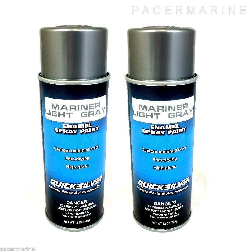 Mariner Outboard Spray Paint – Light Gray 92-802878Q14 – Pacermarine