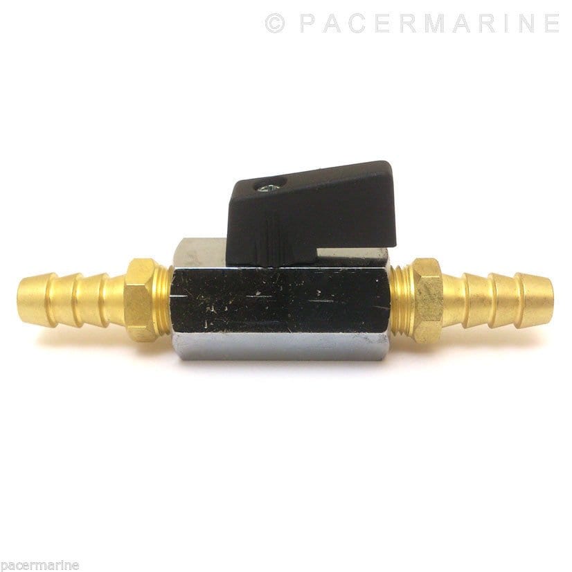 3 Way fuel tap shut off Valve 10mm Pacermarine