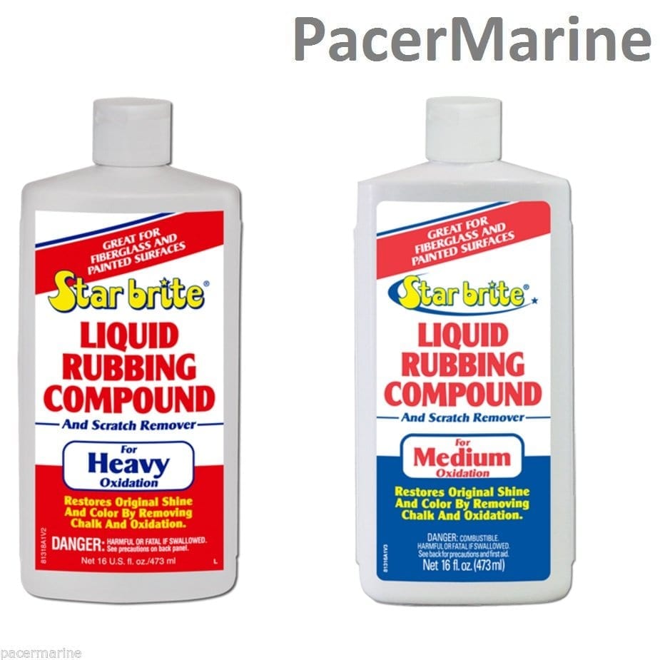 Starbrite Liquid Rubbing Compound Heavy & Medium Pacermarine