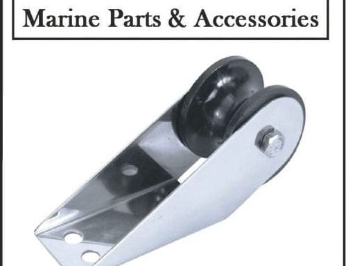 Bow Roller S/Steel L-160mm