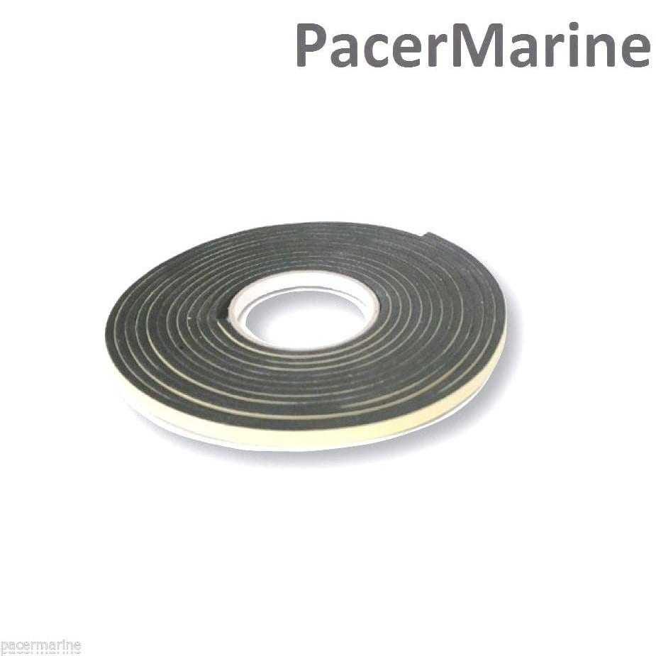 Marine Neoprene Seal Hatch Tape 3M x 19mm x 6mm Pacermarine