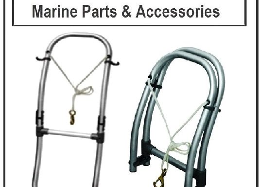 2 Step Rib Inflatable Ladder Aluminium Boarding Ladder