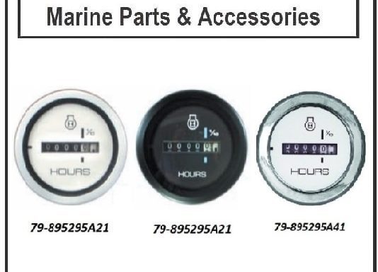 Mercury/ Mariner Genuine Flagship Cruise log (hours) Gauge