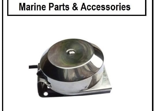 Compact Stainless Steel Electric Horn 12V