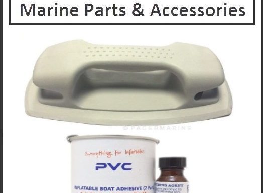 Inflatable Dinghy Rib Carry Grab Handle Light Gray