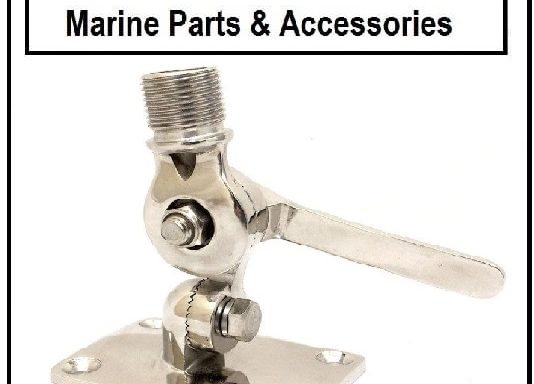 Stainless Steel Antenna Aerial Mount Base 25mm