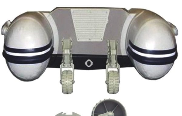 Inflatable Dinghy Launching Wheels 110kgs