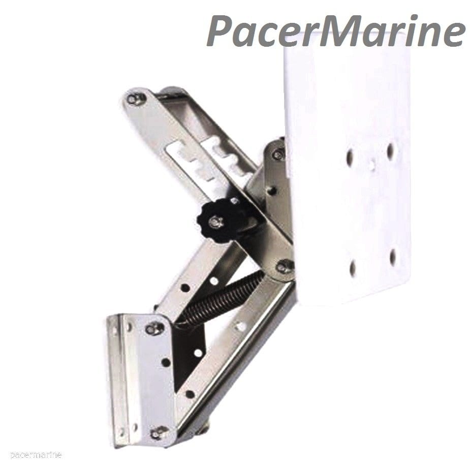 Auxiliary Stainless Steel Outboard Bracket Max 15HP – Pacermarine