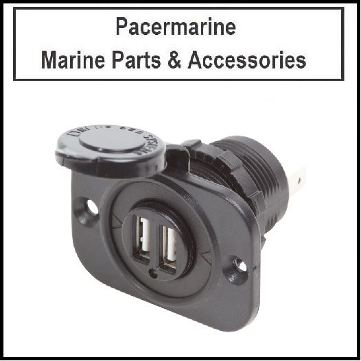 Blue Sea Marine Dual USB Charger Socket – Pacermarine