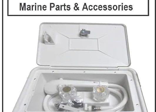 External Shower Box Hot and Cold boat Camper