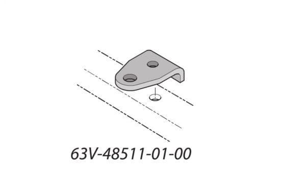Yamaha Steering Bracket Hook Arm 8hp – 15hp
