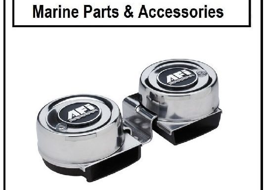 AFI Twin Compact Stainless Steel Electric Horn 12V