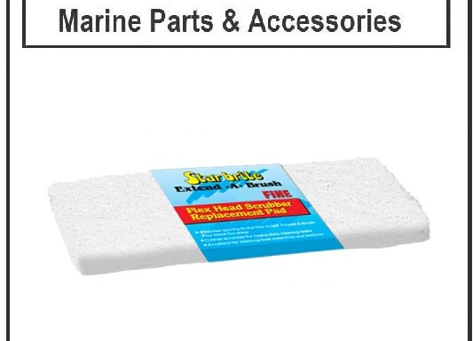 Starbrite Scrub Pad Red White Fine