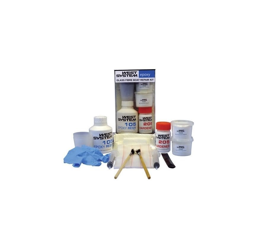 West System Fibreglass Repair 105K Kit Pacermarine