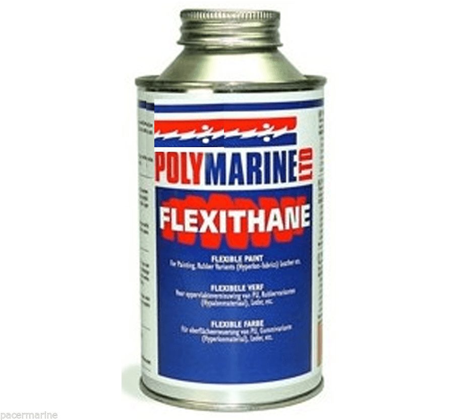 Flexible paint formulated for renovating Hypalon 500ml Pacermarine
