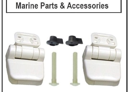 Jabsco Hinge Set For Plastic Toilet Seat 29098-2000