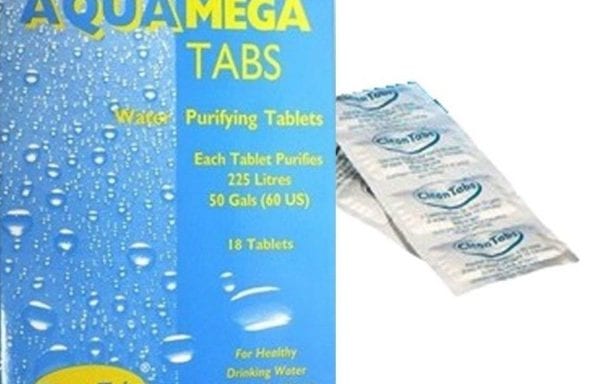 Aqua Mega Tabs Water System Clean Purification Treatment
