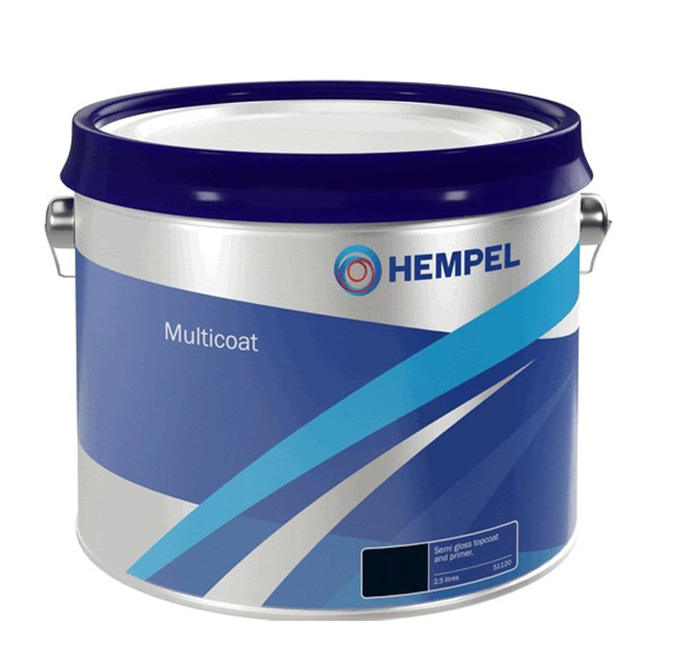 Hempel Multicoat Paint 2.5L Black Pacermarine