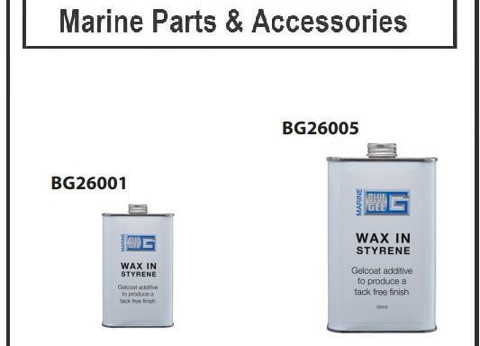 Blue Gee Wax in Styrene 125ml