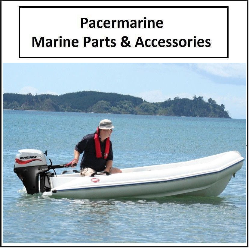 Mac 420 White Polyethylene Ridged Boat Dinghy Pacermarine