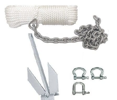 Grip Anchor 2.5kg Mooring Anchor kit