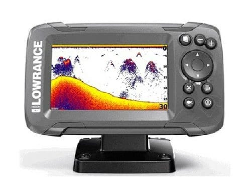 Lowrance Hook 2 4X Depth Sounder Fish Finder & Transducer