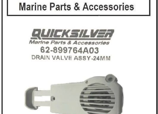 Non Return Drain Bung 24mm Quicksilver