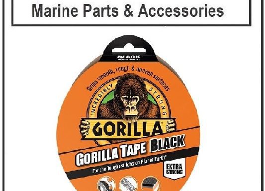 Gorilla Cloth Black Tape 32m