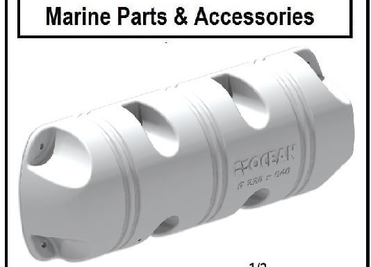 OCEAN Bumper White Dock 1/2 Fender 640m