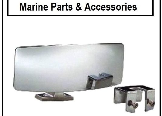 Attwood Perma-Plate Boat Safety Ski Mirror