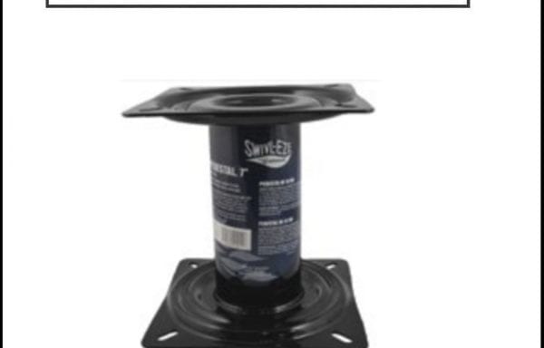 Attwood-Swivl-Eze Boat Helm Seat Fixed Pedestal 7″