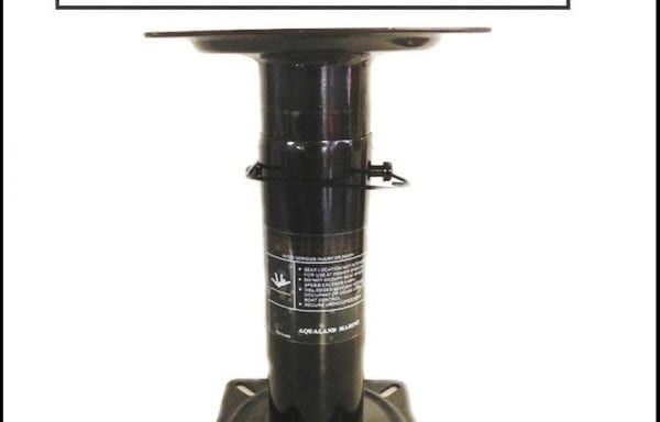 Adjustable Boat Helm Seat Pedestal 11.5″ TO 17.5″