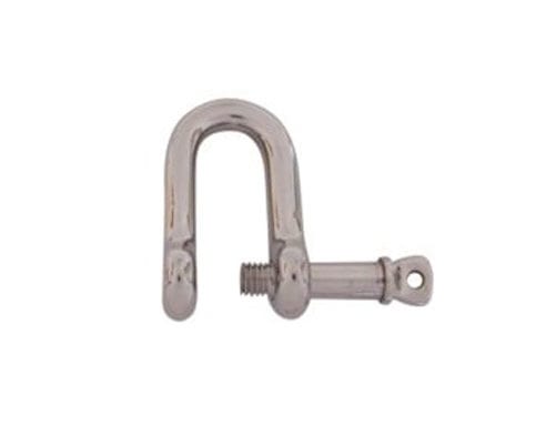 D Shackle S/S 4-10mm C-pin