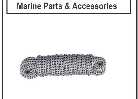 Mooring Rope Black White 12mm – 16mm