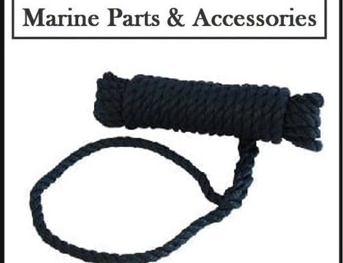 Spliced Mooring Rope Navy 3 Strand 10mm – 16mm