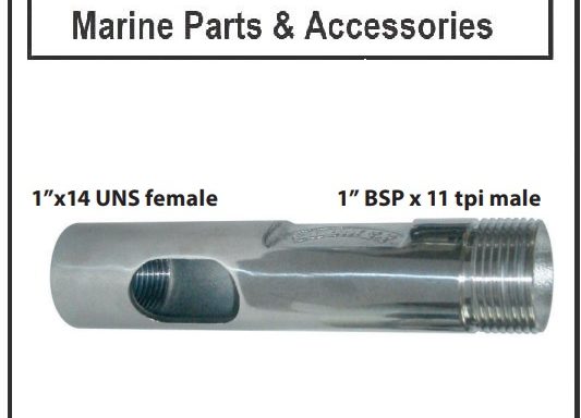 Glomex Stainless Steel Adaptor