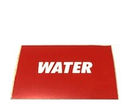 Water Label