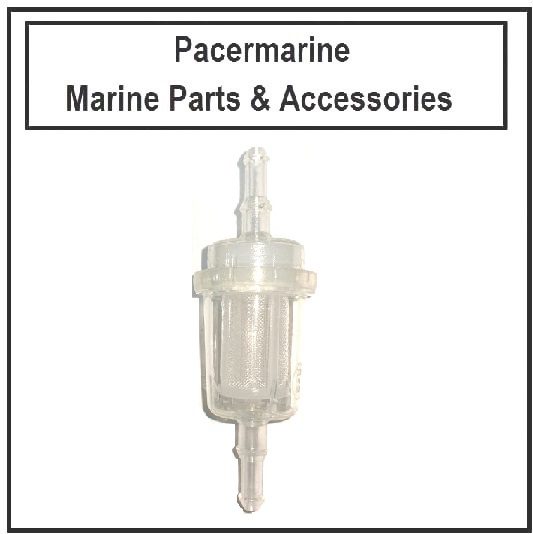 Outboard InLine Fuel Filter 8mm Pacermarine
